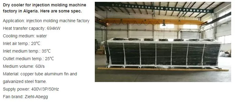 Shanghai Production in Line Dry Cooler for Bitcoin Mining Farm