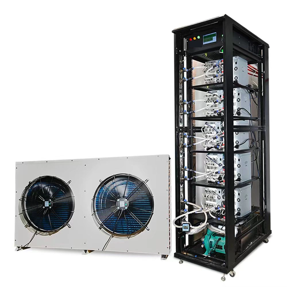 12kw 8kw Water Cooling Kit for Antminer K7 63.5t L7 Ka3 S19j PRO+ 120t 117t with Container S19 Hydro 198t Whatsminer M53 M53s M33s++