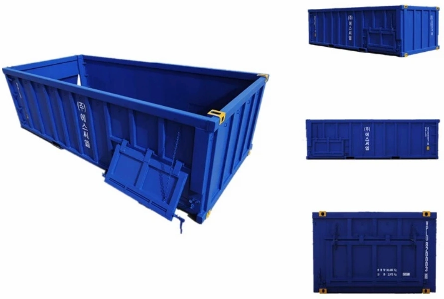 Heavy Payload 20FT Half Height Bulk Container for Mining