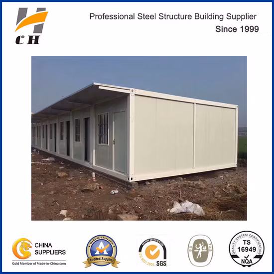 Prefab Quick Built Container House for Labor/ /Mining Camp for Africa