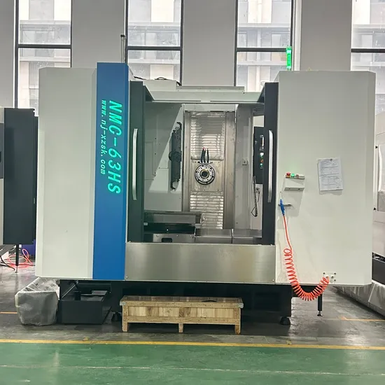 Horizontal Machining Center with Enhanced Dust Collection System