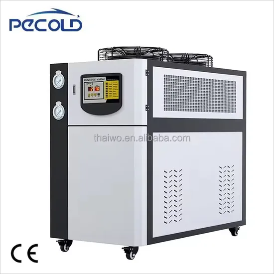 600 Ton Industrial Air Cooled Cooling Water Chiller System Mining with Ozone 2400V 40kw 50 HP Gree Water Chiller Hydroponics 
