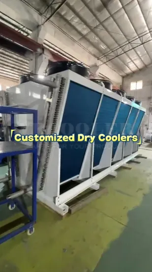 Fin Fan Dry Cooler Air Cooled Heat Exchanger for Immersion Crypto Mining 