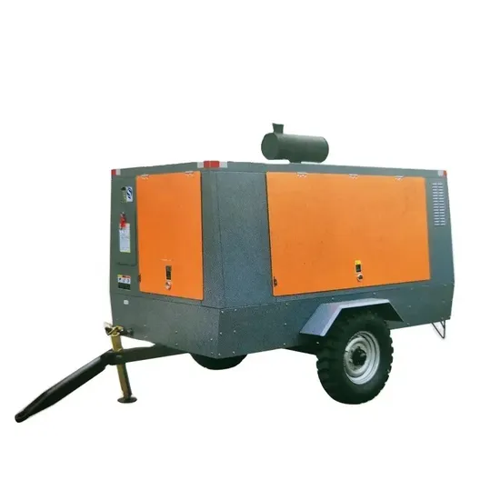 Portable 75kw Diesel Screw Air Compressor Used Mining Engine with Wheels Gas Power 75kw Motor Air Cooled and Lubricated 