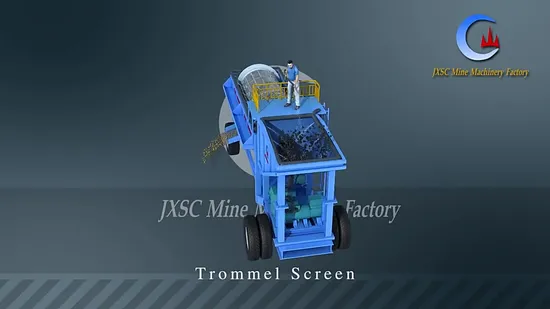 China Placer Gold Mining Equipment Gold Mining Trommel Price 